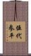 伍代参平 Scroll