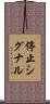 停止シグナル Scroll