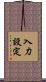 入力設定 Scroll