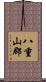 八重山郡 Scroll