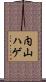 内山ハゲ Scroll