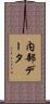 内部データ Scroll