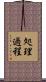 処理過程 Scroll