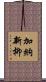 加納新柳 Scroll