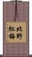 北野紅梅 Scroll