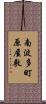 南波多町原屋敷 Scroll