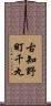 古知野町千丸 Scroll