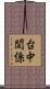 台中関係 Scroll
