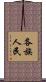 各族人民 Scroll