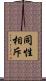 同性相斥 Scroll