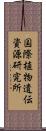 国際植物遺伝資源研究所 Scroll