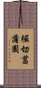 堀切菖蒲園 Scroll