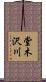 堂木沢川 Scroll