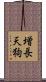 増長天狗 Scroll