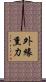 外緣熏力 Scroll