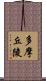 多摩丘陵 Scroll