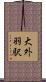 大外羽駅 Scroll