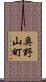 奥野山町 Scroll