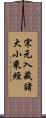 宋元入藏諸大小乘經 Scroll