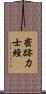密跡力士經 Scroll