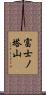 富士ノ塔山 Scroll