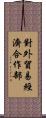 對外貿易經濟合作部 Scroll