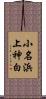 小名浜上神白 Scroll