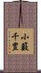 小籔千豊 Scroll