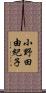 小野田由紀子 Scroll