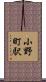 小野町駅 Scroll