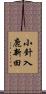 小針入鹿新田 Scroll