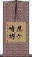 尼ヶ崎彬 Scroll