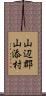 山辺郡山添村 Scroll