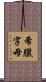 希臘字母 Scroll