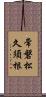 常磐松久須根 Scroll
