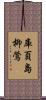 庫頁島柳鶯 Scroll