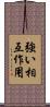 強い相互作用 Scroll