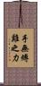 手無縛雞之力 Scroll