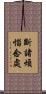 斷諸煩惱念處 Scroll