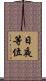 日夜等位 Scroll