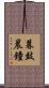 暮鼓晨鐘 Scroll