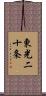 東光二十条 Scroll