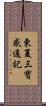 東夏三寶感通記 Scroll