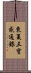 東夏三寶感通錄 Scroll
