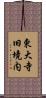 東大寺旧境内 Scroll