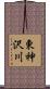 東神沢川 Scroll