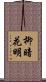 柳暗花明 Scroll