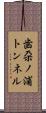 歯朶ノ浦トンネル Scroll