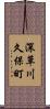 深草川久保町 Scroll