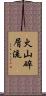 火山碎屑流 Scroll
